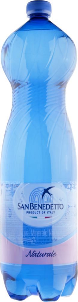 

Вода минеральная San Benedetto naturale негазированная пластик 1.5 л 6 штук в упаковке, негазированная пластик