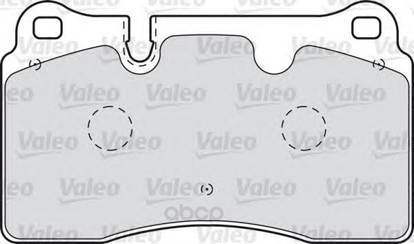 

Комплект тормозных колодок Valeo 598994