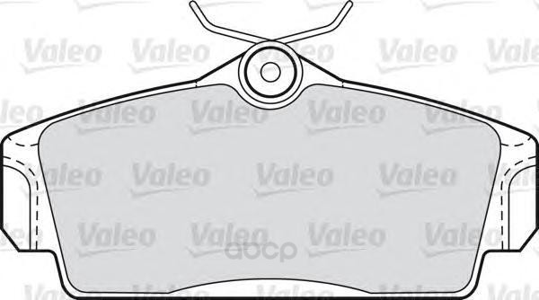 

Комплект тормозных колодок Valeo 598450