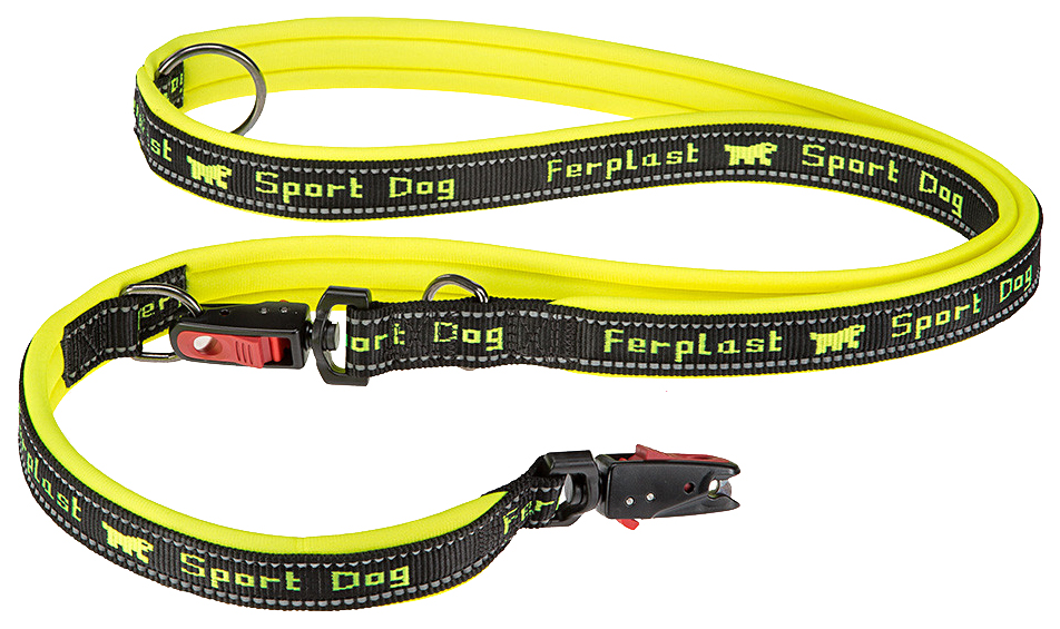 фото Поводок для собак ferplast sport dog matic gа 25/200 желтый