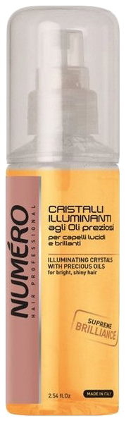 Масло для волос Brelil Professional Cristalli Illuminanti 75 мл краска для волос brelil professional prestige 8 00 светлый блондин 100 мл