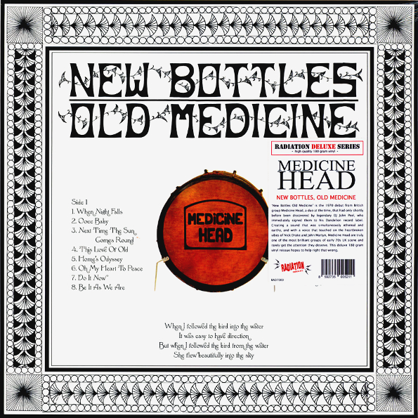 

Medicine Head "New Bottles Old Medicine" (LP)