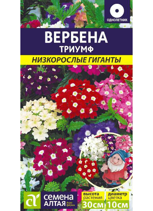 

Семена вербена Семена Алтая Триумф 218833 1 уп.