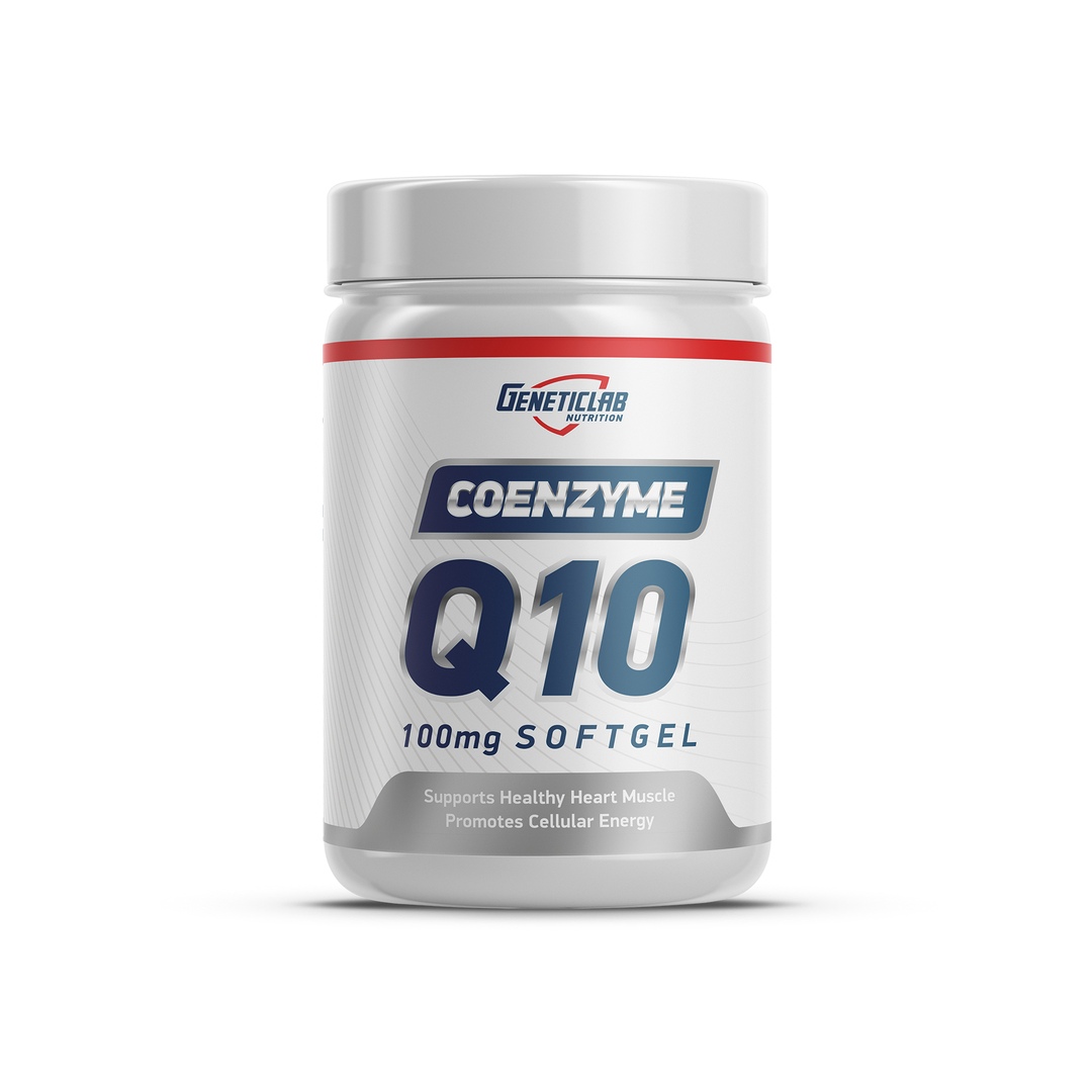 Коэнзим GeneticLab Nutrition Coenzyme Q10 100 mg 60 капсул