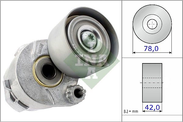 

Натяжной ролик Ina 531060430