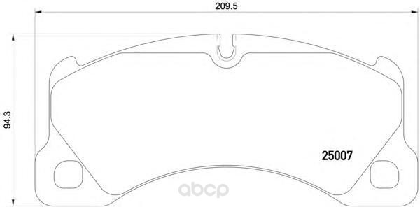 

Колодки тормозные дисковые, комплект Hella 8DB355015-801