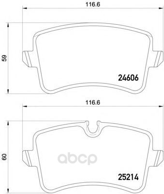 фото Колодки тормозные дисковые audi a4 textar 2521405