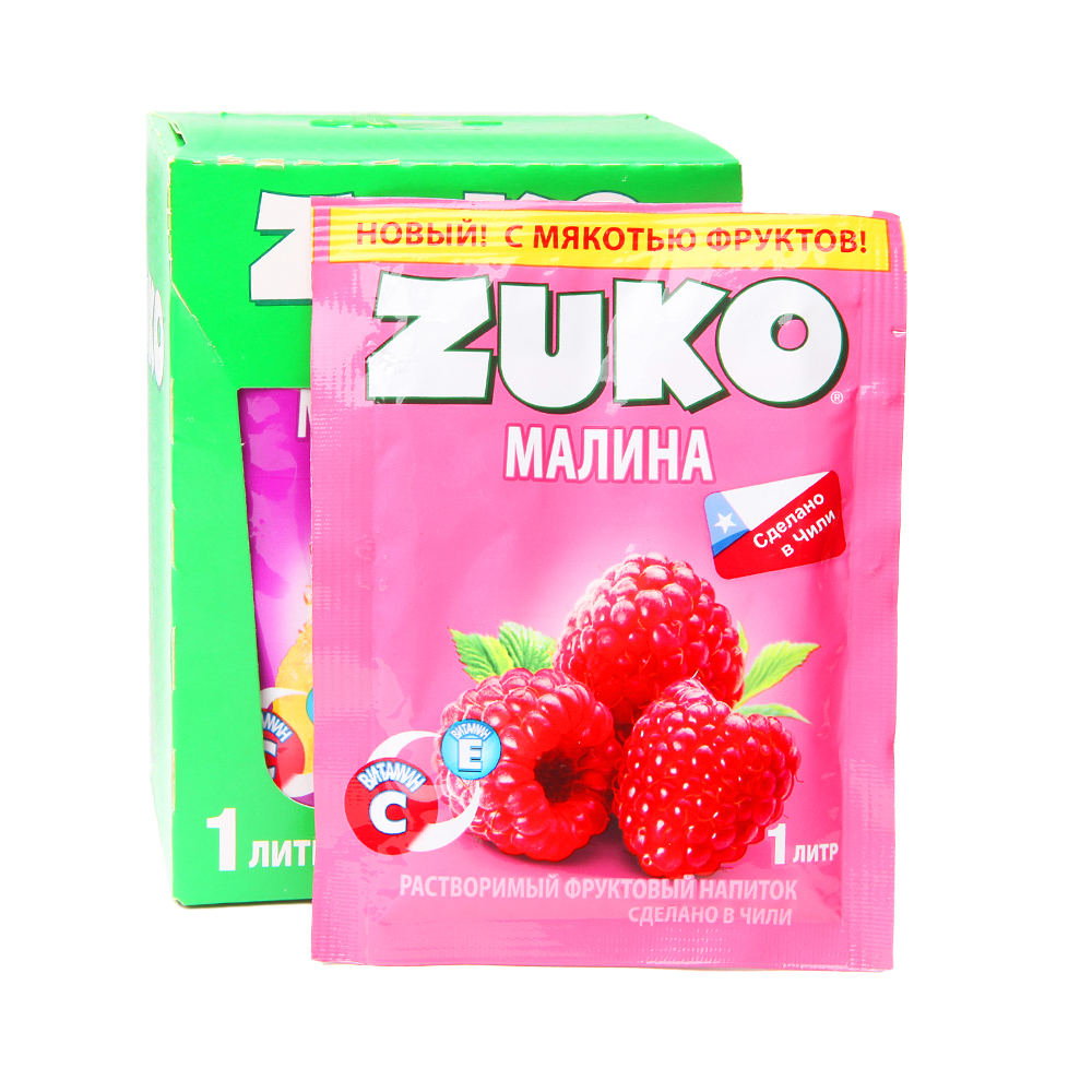 Напиток растворимый Zuko малина 12 штук
