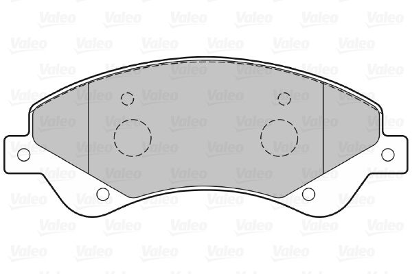 

Тормозные колодки Valeo дисковые 301818