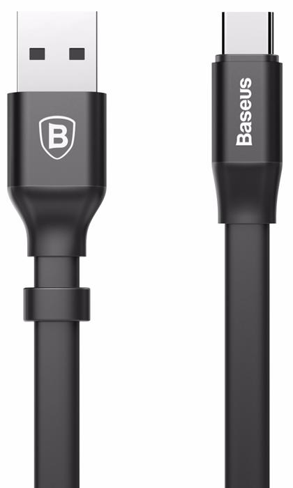 Портативный кабель Baseus Nimble USB - USB-C 23 cm (Black)