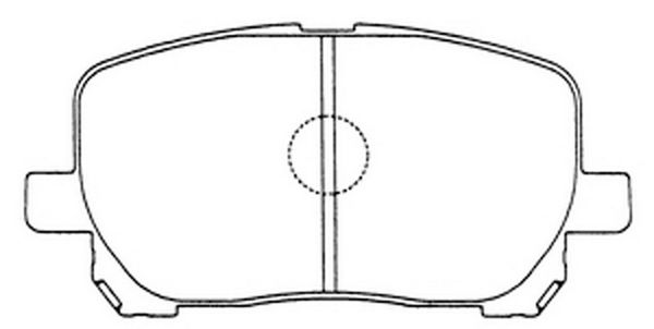 

Тормозные колодки дисковые FIT FP0923