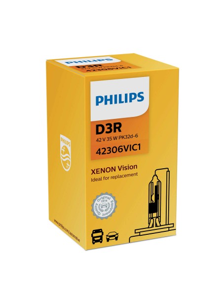 фото Лампа ксеноновая d3r philips xenon vision - 42306viс1