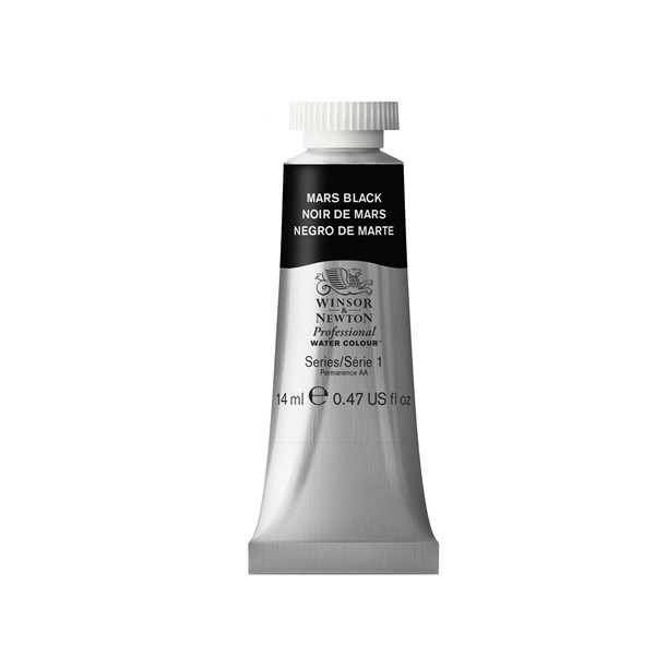 

Акварель Winsor&Newton Professional марс черный 14 мл, Professional