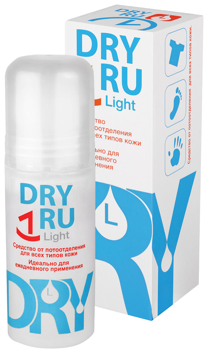 фото Дезодорант-антиперспирант dry ru light