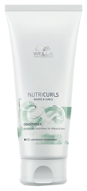 Кондиционер Wella Professionals Nutricurls Waves & Curls Conditioner all about curls крем кондиционер для облегчения расчесывания quenched cream conditioner