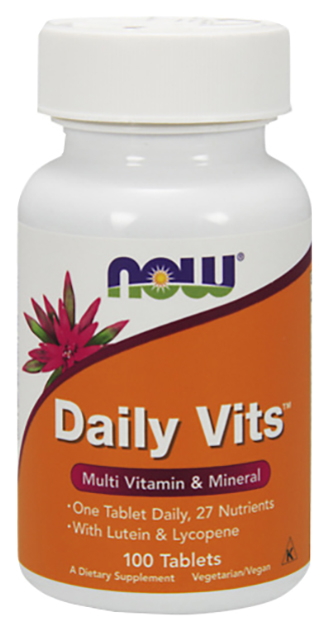 Купить Витаминный комплекс NOW Daily Vits 100 табл.