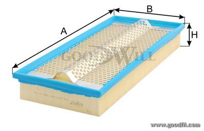 фото Фильтр воздушный goodwill ag 243