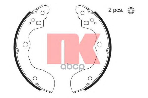 

Комплект тормозных колодок Nk 2752821