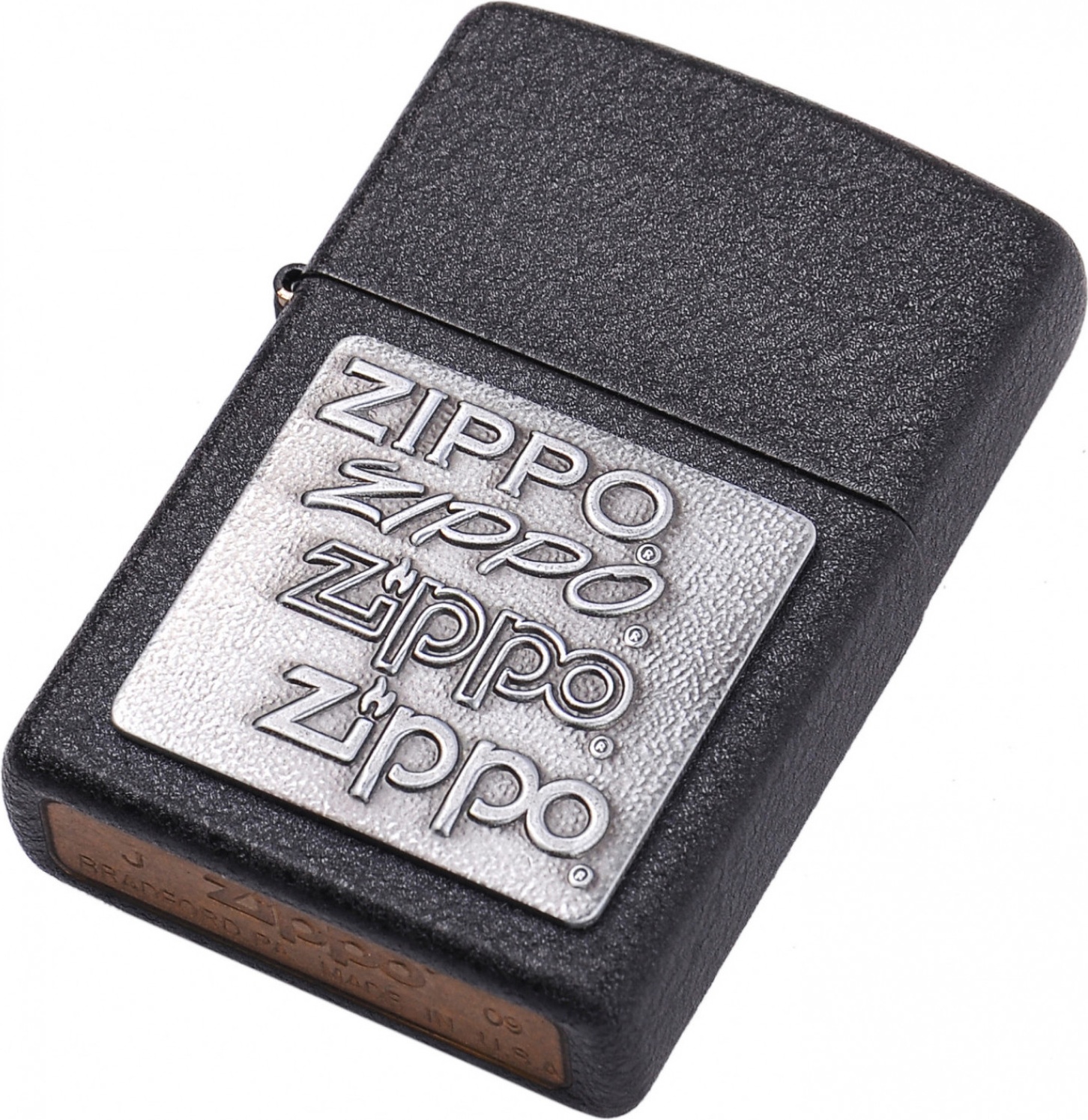 

Бензиновая зажигалка Zippo №363 Black Crackle, №363