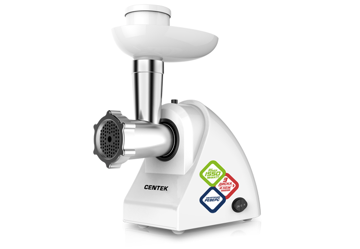 

Электромясорубка Centek CT-1605 White, CT-1605