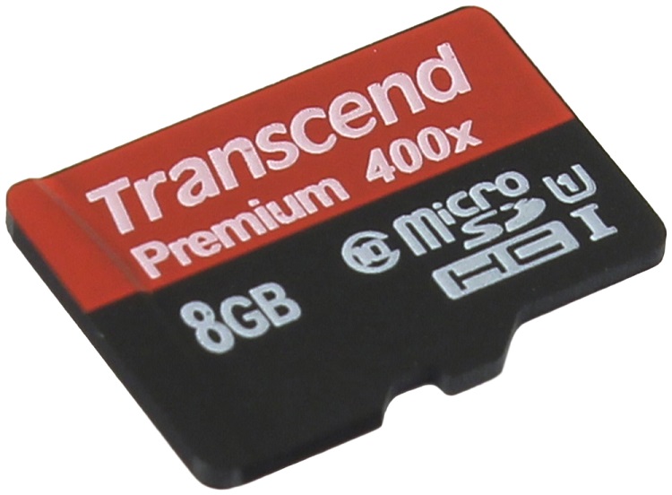 Карта памяти Transcend Micro SDHC Premium TS8GUSDCU1 8GB