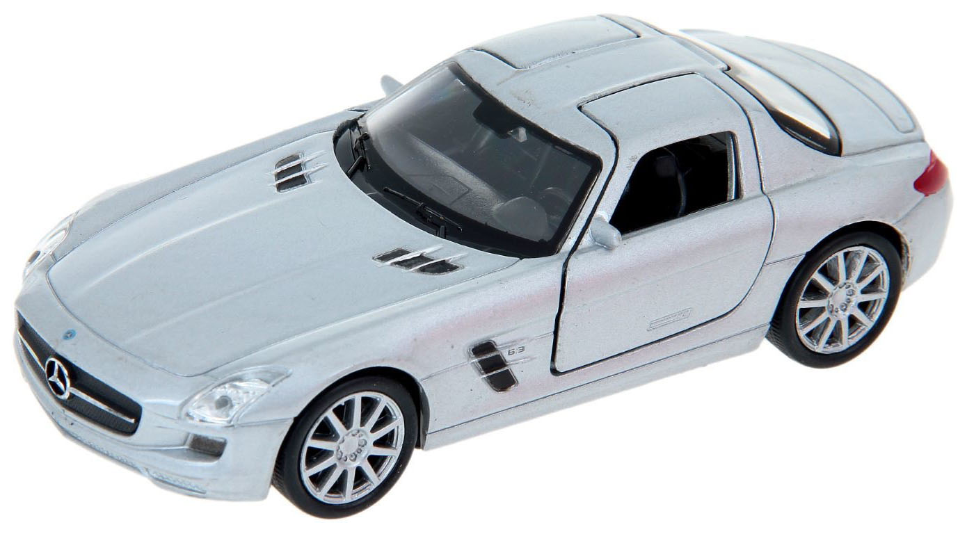 

Коллекционная модель Welly Mercedes-Benz SLS AMG 43627 1:34, Mercedes-Benz SLS AMG