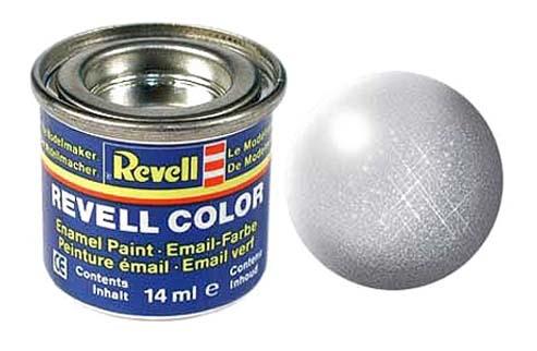 фото Эмалевая краска серебро металлик revell