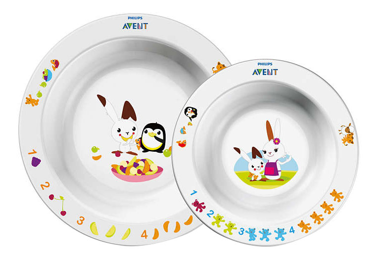 Набор детских тарелок Philips Avent SCF708/00