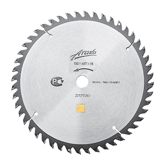 Пильный диск по дереву  Атака DPWTC-110104100