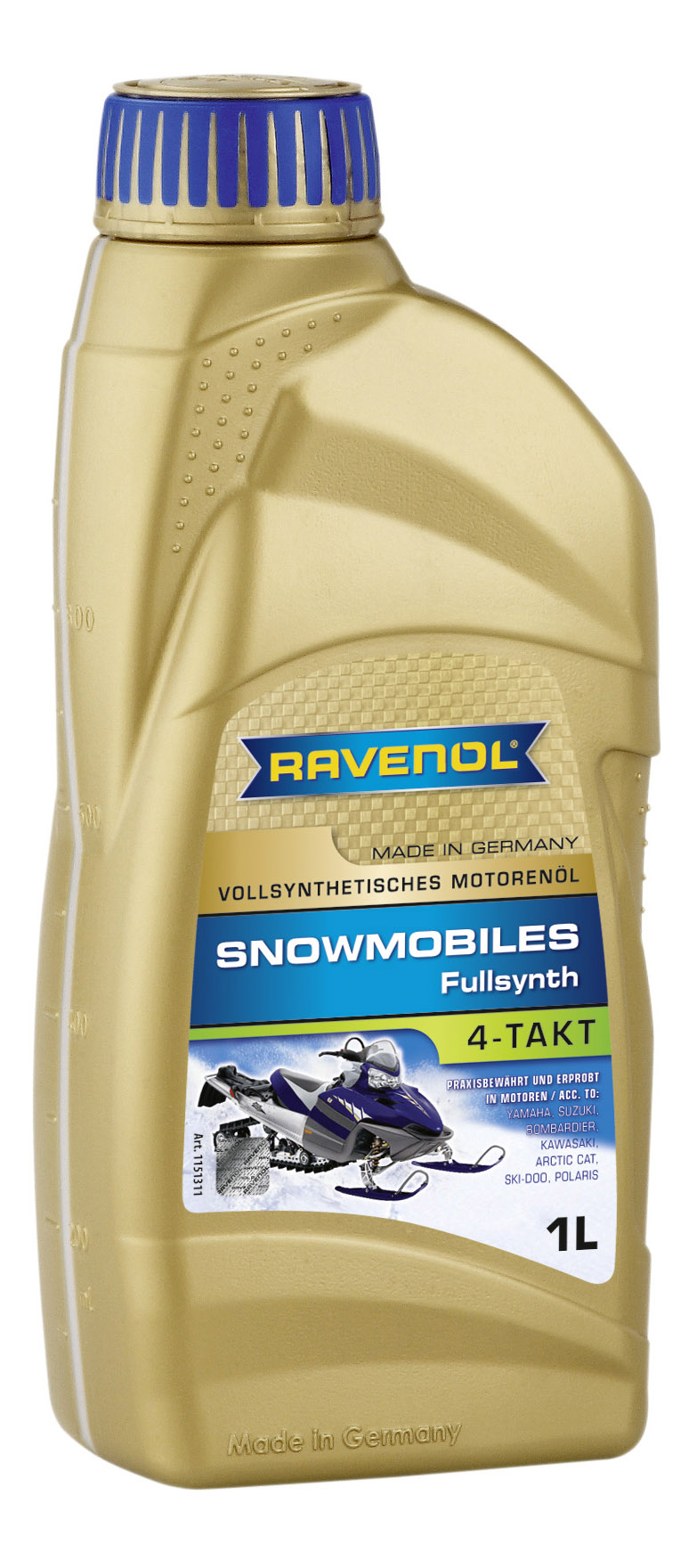 фото Моторное масло ravenol snowmobiles 4-takt fullsynth 5w-30 1л