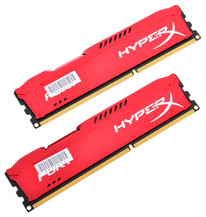 

Оперативная память HyperX FURY HX316C10FRK2/8, HyperX FURY Red