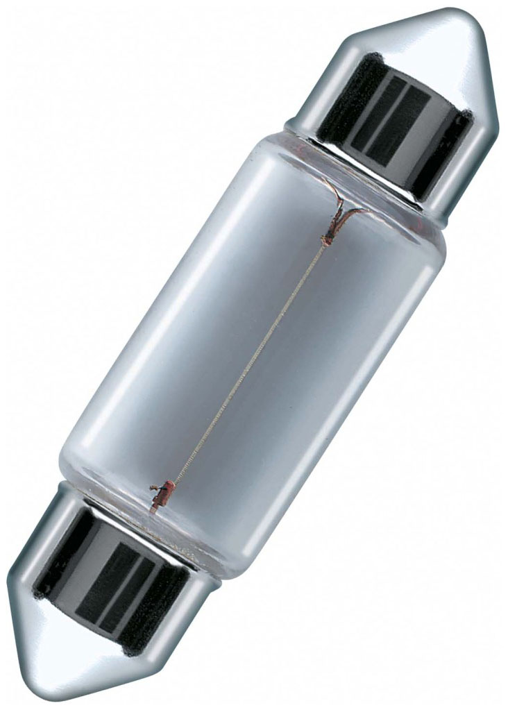 фото Лампа накаливания автомобильная osram 12v c5w (6413)