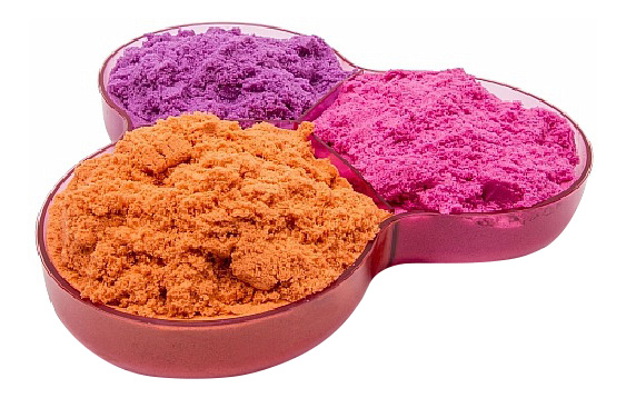 

Песок для лепки Kinetic Sand для лепки 907 гр три цвета, 71403