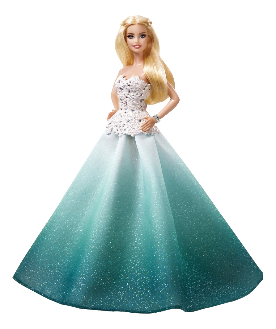 

Кукла Barbie 2016 Holiday Doll - Aqua Gown, 2016 holiday doll - aqua gown