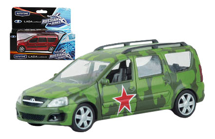 

Коллекционная модель Autotime LADA Largus армейская, Lada Largus Армейская