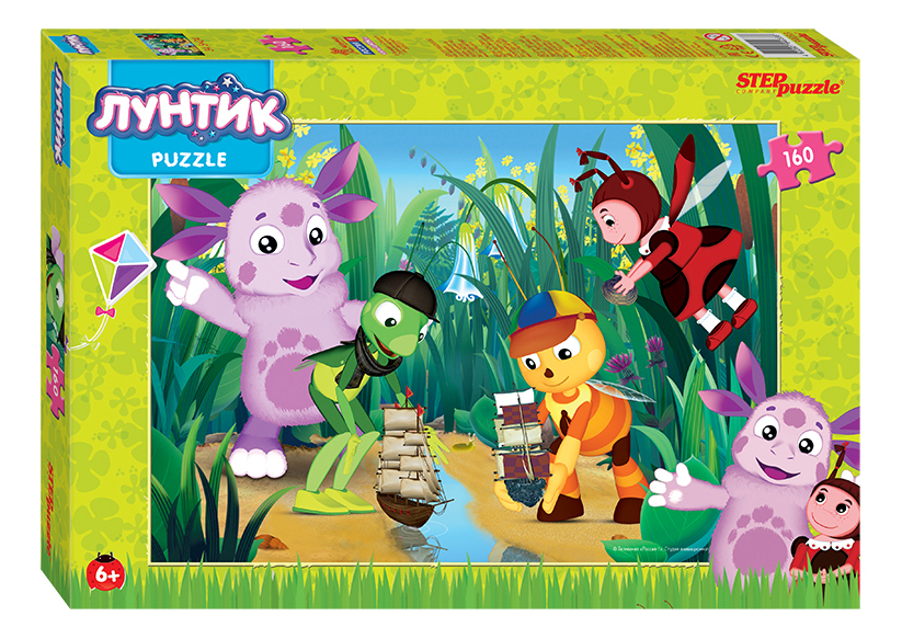 

Пазл Step Puzzle 160 деталей, Лунтик