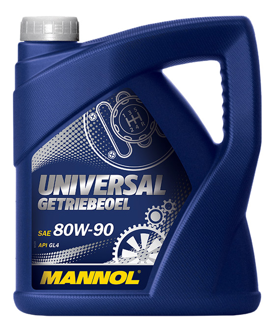 

Трансмиссионное масло MANNOL 1355 80W90, трансмиссионное масло UNIVERSAL GETRIEBEOEL 80W90 1355, 4 л.