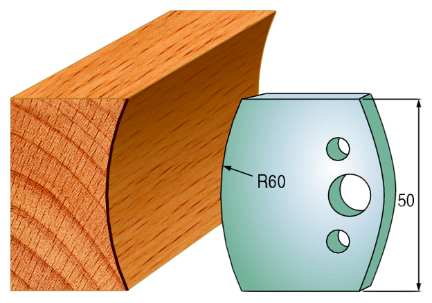 

Комплект из 2-х ножей 50x4 SP CMT 690.574, 690.574