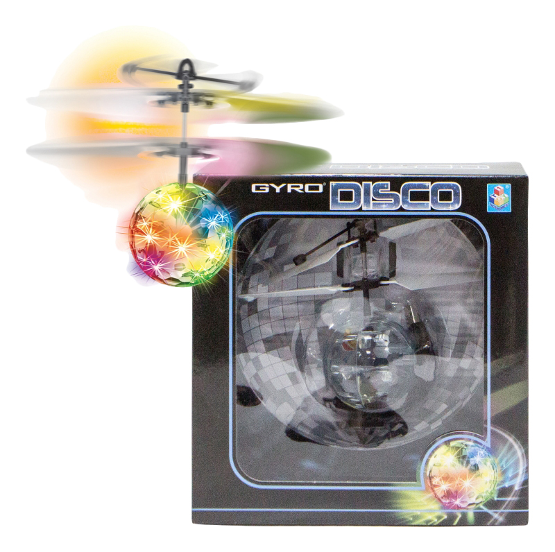 Радиоуправляемый дрон 1toy Gyro-Disco радиоуправляемый вертолет syma s107g gyro ir rtf syma s107g