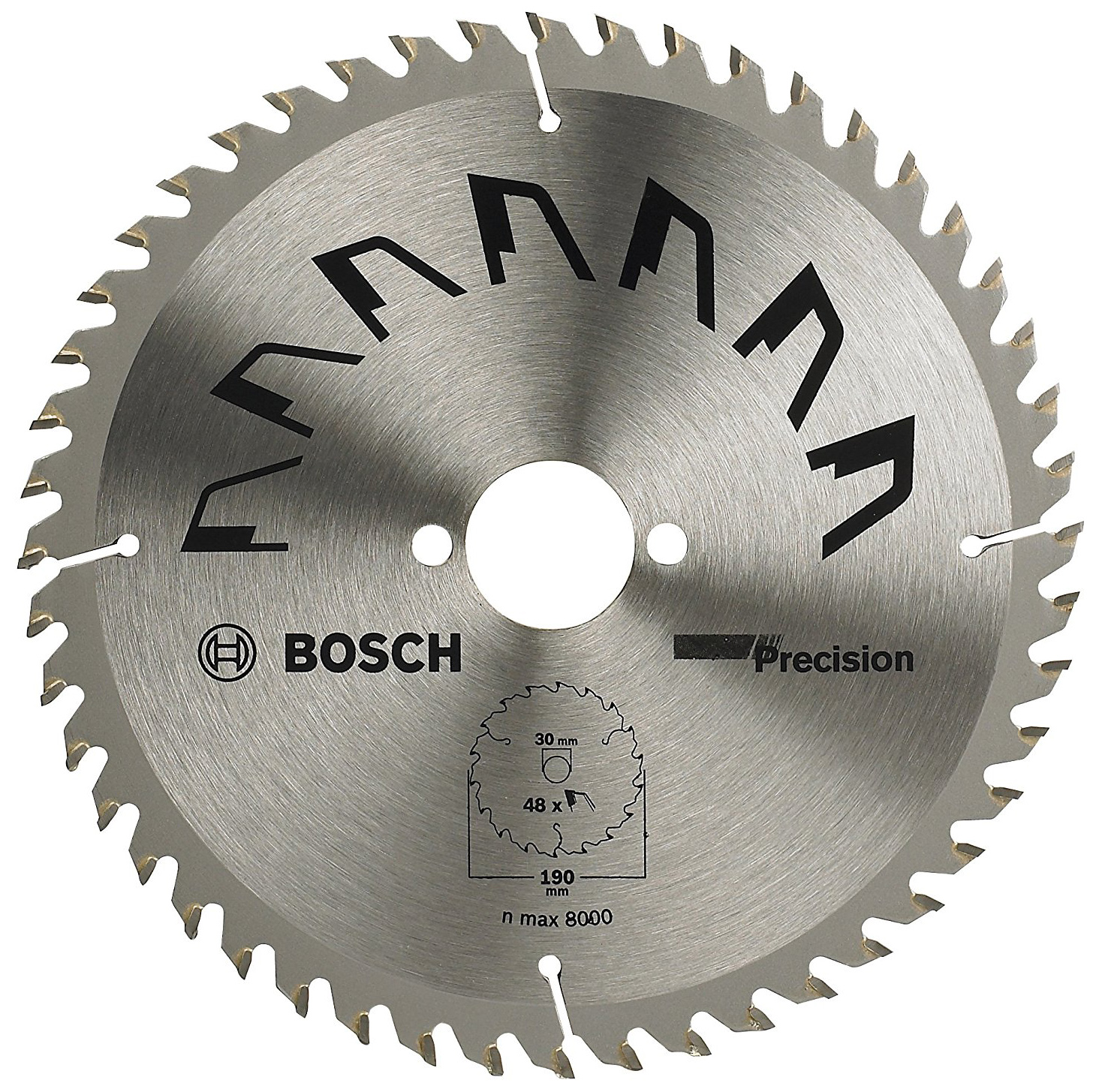 фото Пильный диск по дереву bosch 190x30 48 precision 2609256870