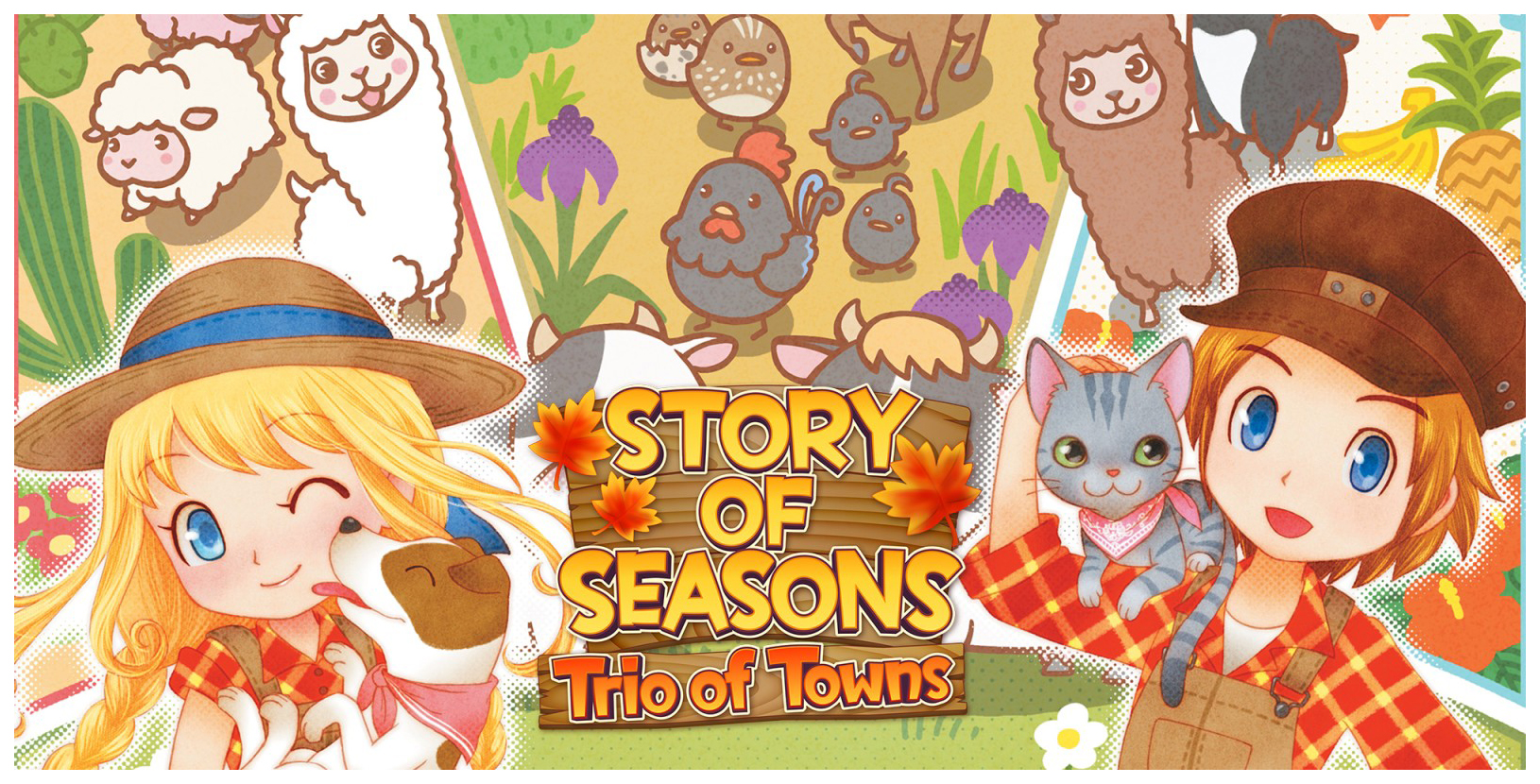 Игра Story of Seasons: Trio of Towns для Nintendo 3DS, Игра Story o...