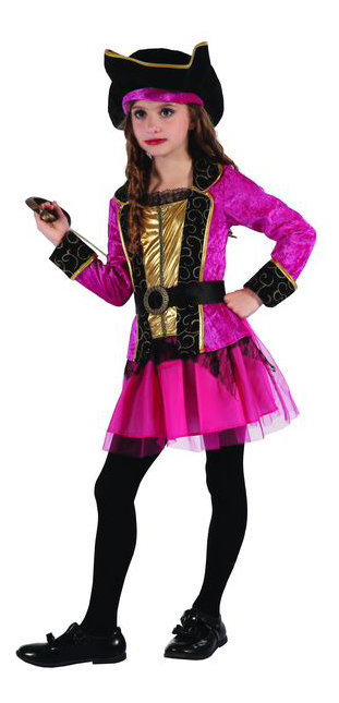 Карнавальный костюм Snowmen Пират, цв. розовый р.140 travis designs карнавальный костюм волшебник со шляпой