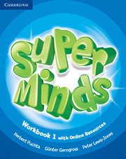 фото Super minds 1 wb + onl res cambridge university press