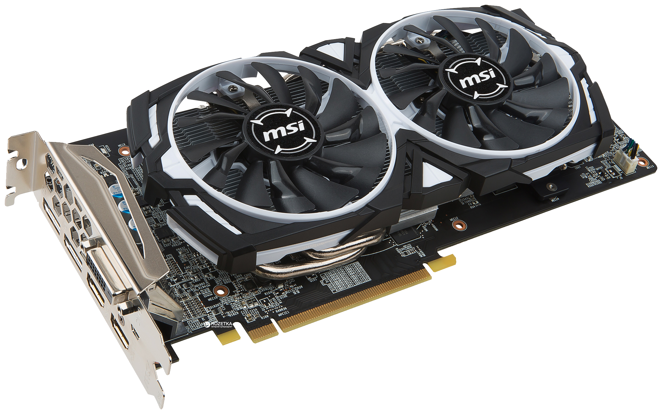 

Видеокарта MSI AMD Radeon RX 580 ARMOR OC, Radeon RX 580 ARMOR OC