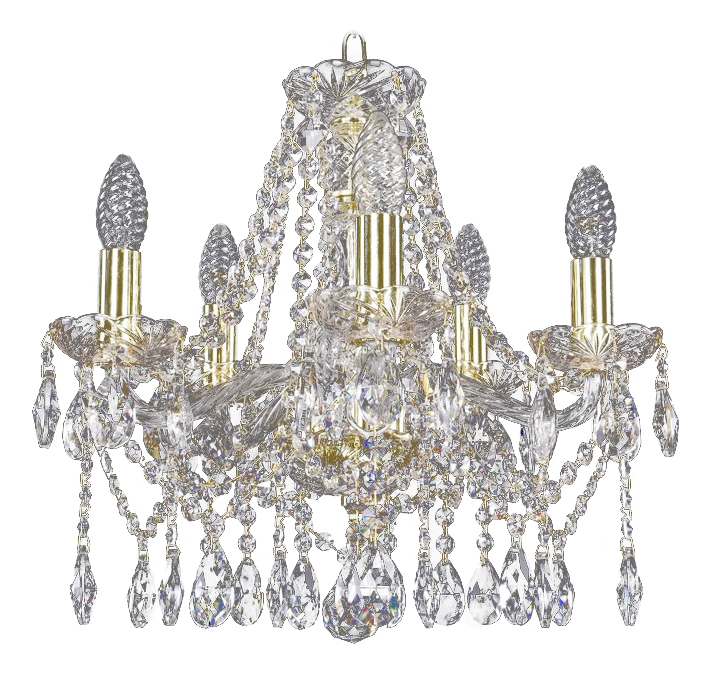 

Люстра подвесная Bohemia Ivele Crystal 1413/5/141/G, 1413/5/141/G