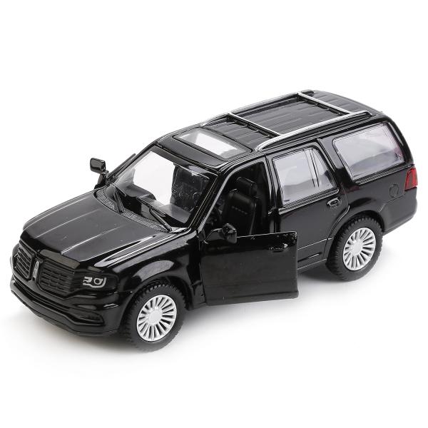 

Игрушка металл, машина LINCOLN NAVIGATOR 1:46 открыв,двери,Технопарк, Черный