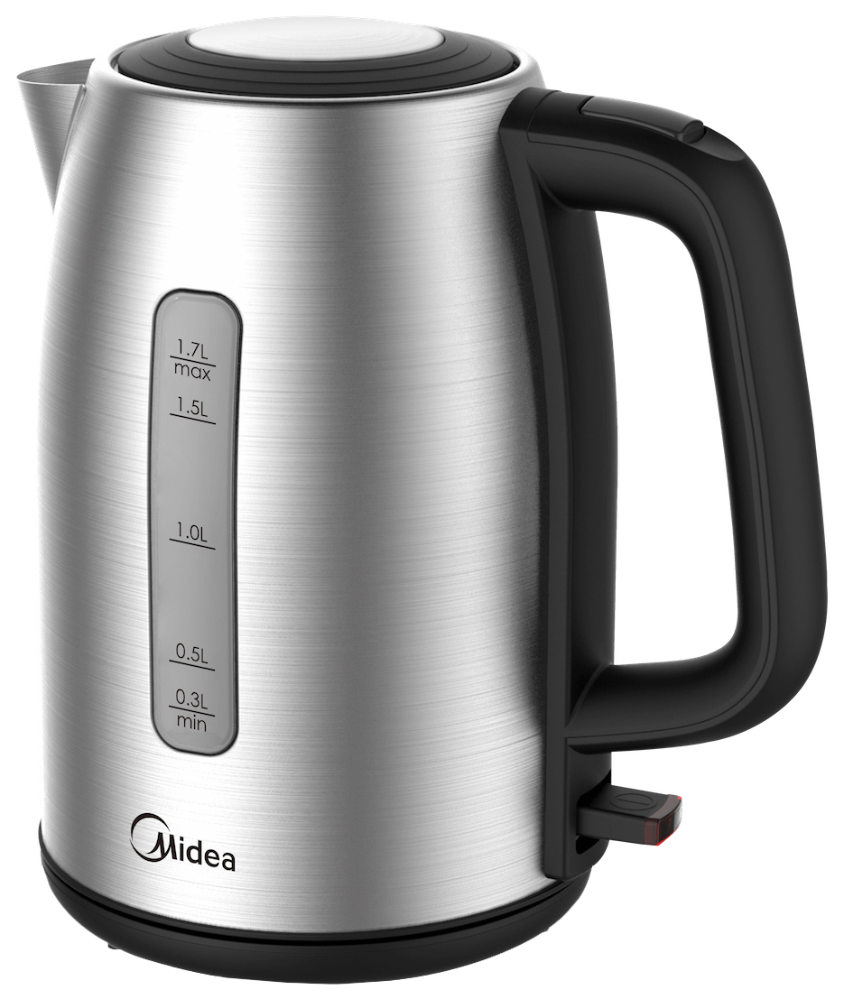 фото Чайник электрический midea mk-8036 black/silver