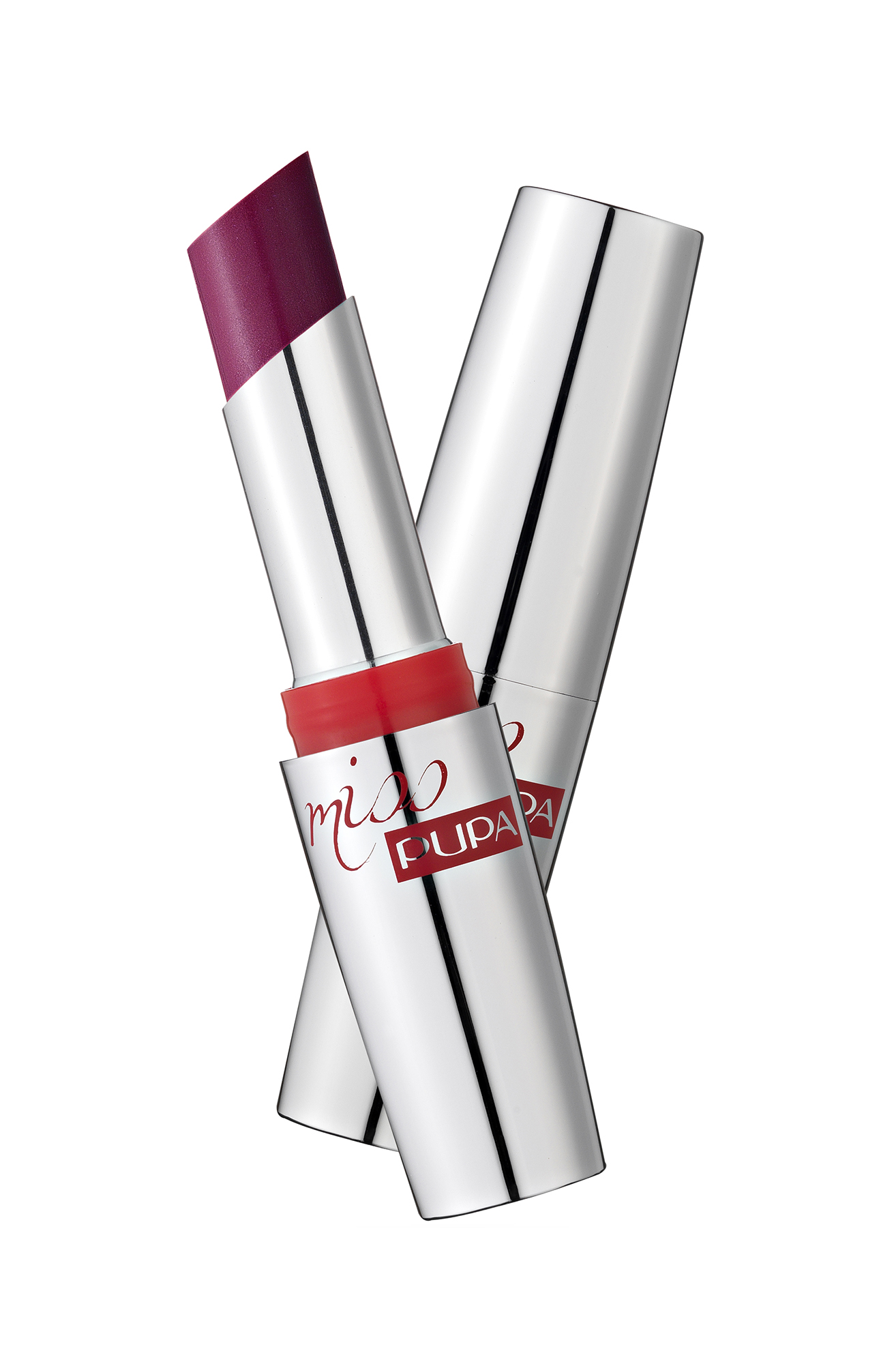 

Губная помада Miss Pupa Ультра-блестящая SPF15 308 Intense Violet