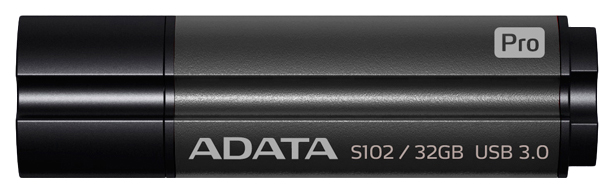 

Флешка ADATA S102 Pro 32ГБ Grey (AS102P-32G-RGY), S102 Pro