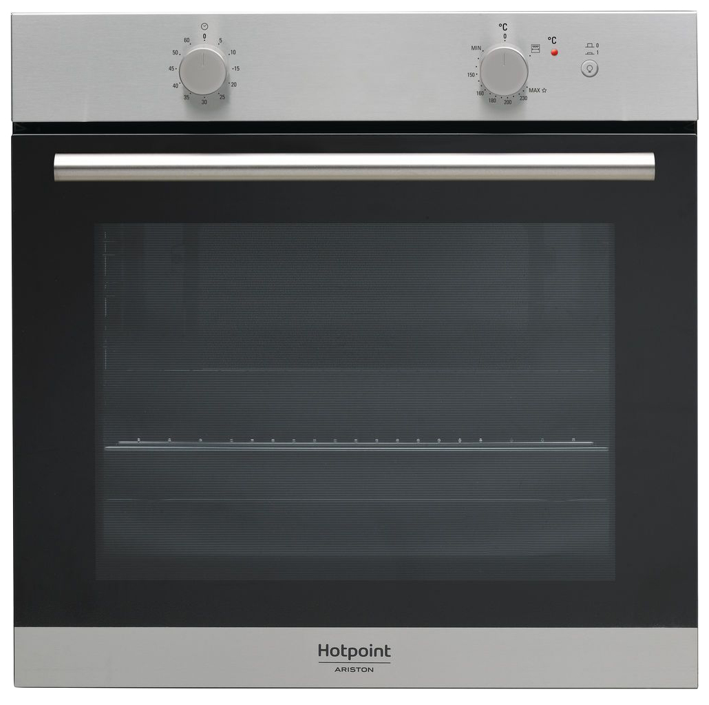 фото Встраиваемый газовый духовой шкаф hotpoint-ariston ga2 124 ix ha black